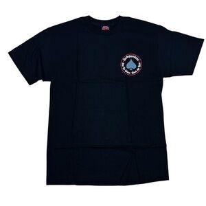 Independent Skateboard x Thrasher collab Black T-Shirt NEW